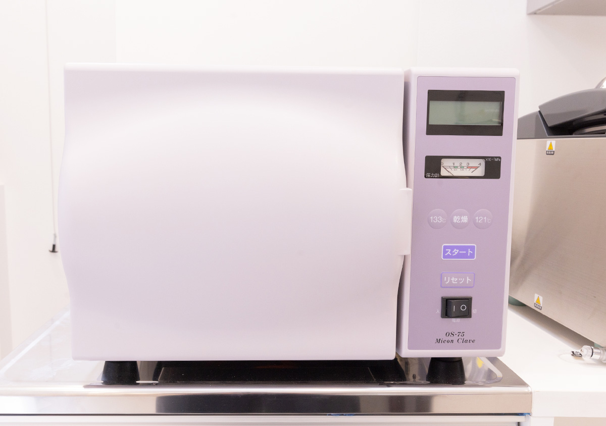 高圧蒸気滅菌器