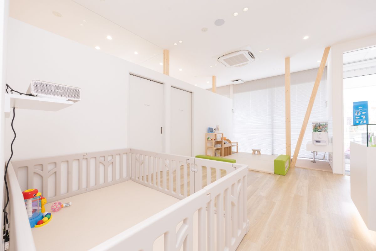 大きなキッズルームの設置
