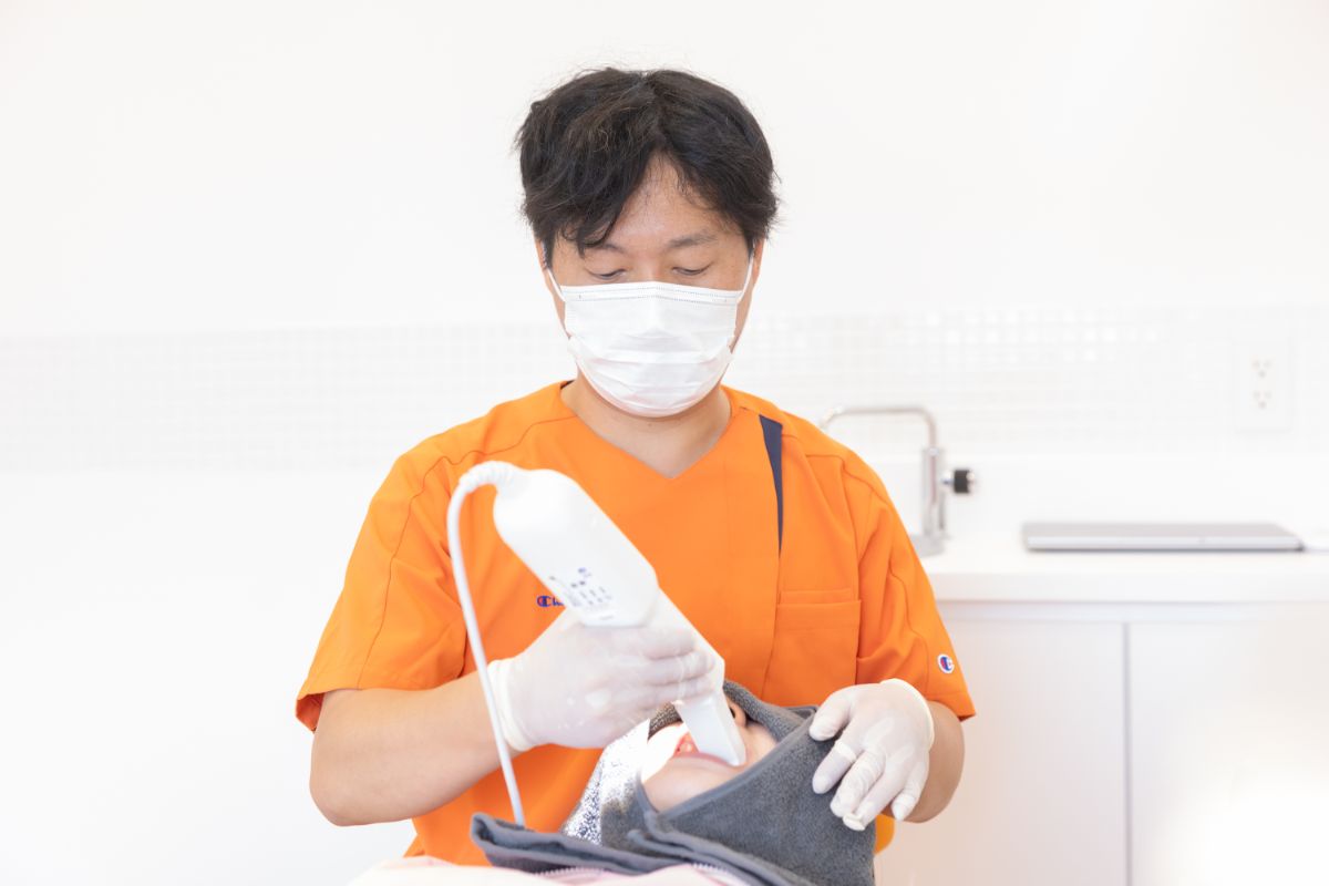 インビザラインの型取り